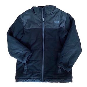 Boy’s North Face Jacket Black Size L EUC